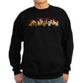 thumbnail image 1 of CafePress - Ruff Crowd Sweatshirt (Dark) - Classic Crew Neck Sweatshirt, 1 of 4