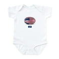 thumbnail image 1 of CafePress - Rugby Ball Body Suit - Baby Light Bodysuit, Size Newborn - 24 Months, 1 of 4