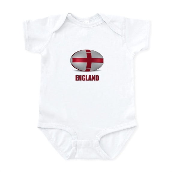 CafePress - Rugby Ball Body Suit - Baby Light Bodysuit, Size Newborn - 24 Months