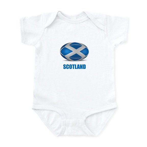 CafePress - Rugby Ball Body Suit - Baby Light Bodysuit, Size Newborn - 24 Months