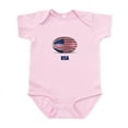 thumbnail image 1 of CafePress - Rugby Ball Body Suit - Baby Light Bodysuit, Size Newborn - 24 Months, 1 of 4