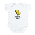 thumbnail image 1 of CafePress - Rugby Chick Infant Bodysuit - Baby Light Bodysuit, Size Newborn - 24 Months, 1 of 4