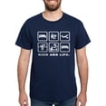 thumbnail image 1 of CafePress - Rugby Dark T Shirt - Men's Classic Graphic Cotton T-Shirt, 1 of 4