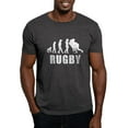 thumbnail image 1 of CafePress - Rugby Tackle Evolution T Shirt - Men's Classic Graphic Cotton T-Shirt, 1 of 4