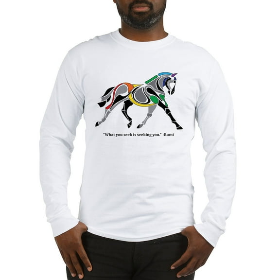 CafePress - Rumi Horse Long Sleeve T Shirt - Unisex Cotton Long Sleeve T-Shirt