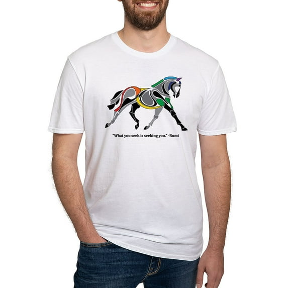 CafePress - Rumi Horse T Shirt - Fitted T-Shirt, Vintage Fit Soft Cotton Tee