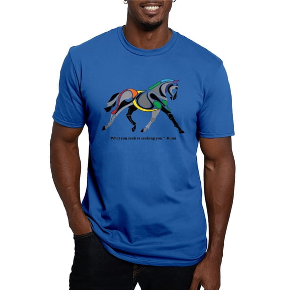 CafePress - Rumi Horse T Shirt - Men's Fitted T-Shirt