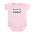thumbnail image 1 of CafePress - Runfaster_Mom Body Suit - Baby Light Bodysuit, Size Newborn - 24 Months, 1 of 4