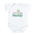 thumbnail image 1 of CafePress - Running Buddy Infant Bodysuit - Baby Light Bodysuit, Size Newborn - 24 Months, 1 of 4
