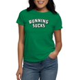 thumbnail image 1 of CafePress - Running Sucks Women's Classic T Shirt - Women's Traditional Fit Dark T-Shirt, 1 of 4