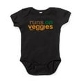 thumbnail image 1 of CafePress - Runs On Veggies Infant Bodysuit Body Suit - Cute Infant Bodysuit Baby Romper - Size Newborn - 24 Months, 1 of 3
