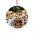 thumbnail image 1 of CafePress - Rushing Waterfall -  Round Wood Ornament 4", 1 of 2