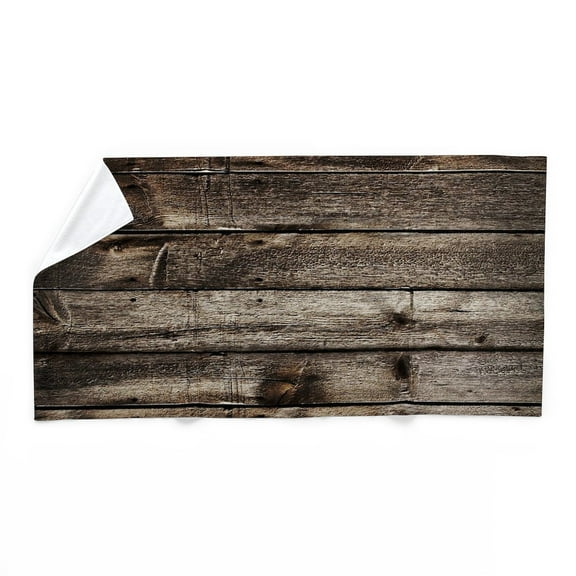 CafePress - Rustic Primitive Barn Wood - Large Beach Towel, Soft 30"x60" Towel with Unique Design