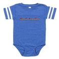 thumbnail image 1 of CafePress - S Carolina Rbw Txt - Cute Infant Baby Football Bodysuit, 1 of 3