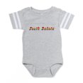 thumbnail image 1 of CafePress - S Dakota Rbw Txt - Cute Infant Baby Football Bodysuit, 1 of 3