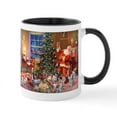 thumbnail image 1 of CafePress - SANTA CLAUS ON CHRISTMAS EVE Mug - 11 oz Ceramic Mug - Novelty Coffee Tea Cup, 1 of 4