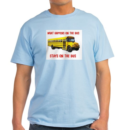 CafePress - SCHOOL BUS Dark T Shirt - Men's Classic Cotton T-Shirts