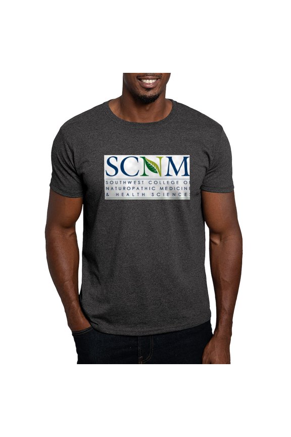 - SCNM Logo (Revised Small) T Shirt - Men's Classic Graphic Cotton T-Shirt