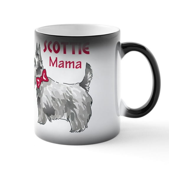 CafePress - SCOTTIE MAMA - 11 oz Color Changing Magic Mug