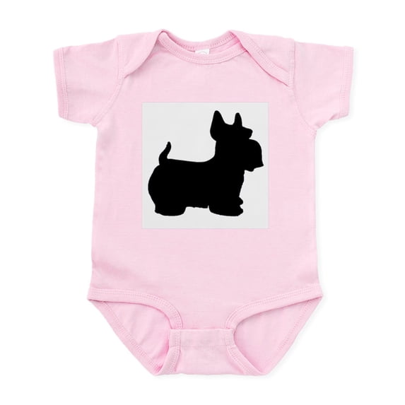 CafePress - SCOTTY DOG Infant Bodysuit - Baby Light Bodysuit, Size Newborn - 24 Months