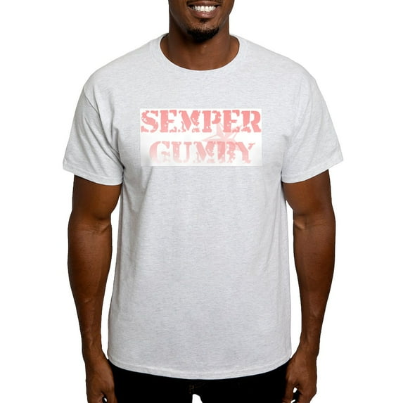CafePress - SEMPER GUMBY Light T Shirt - Men's Classic Graphic T-Shirt