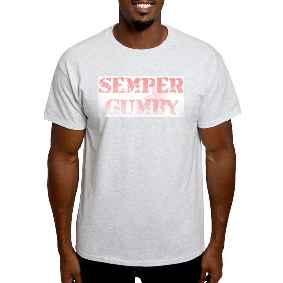 CafePress - SEMPER GUMBY Light T Shirt - Men's Classic Graphic T-Shirt