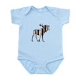 thumbnail image 1 of CafePress - SHADOW OF MOOSE Body Suit - Baby Light Bodysuit, Size Newborn - 24 Months, 1 of 4