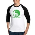 thumbnail image 1 of CafePress - SHARE THE ROAD Baseball Jersey - Cotton Baseball Jersey, 3/4 Raglan Sleeve Shirt, 1 of 4