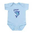 thumbnail image 1 of CafePress - SHARK CHOMP Body Suit - Baby Light Bodysuit, Size Newborn - 24 Months, 1 of 4