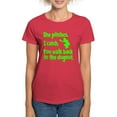 thumbnail image 1 of CafePress - SHE PITCHES, I CATCH Women's Dark T Shirt - Women's Traditional Fit Dark T-Shirt, 1 of 4