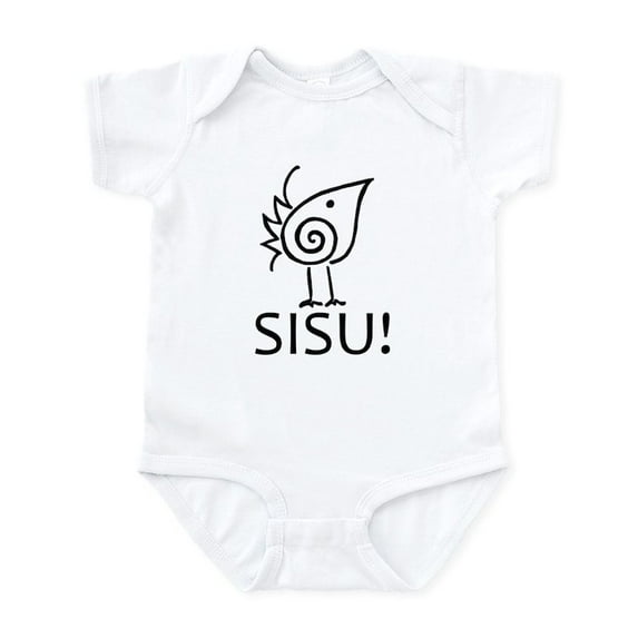 CafePress - SISU! Baby Onesie - Baby Light Bodysuit, Size Newborn - 24 Months