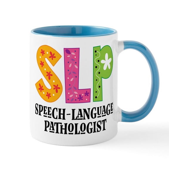 CafePress - SLP Speech Pathologist Mugs - 11 oz Ceramic Mug - Novelty Coffee Tea Cup
