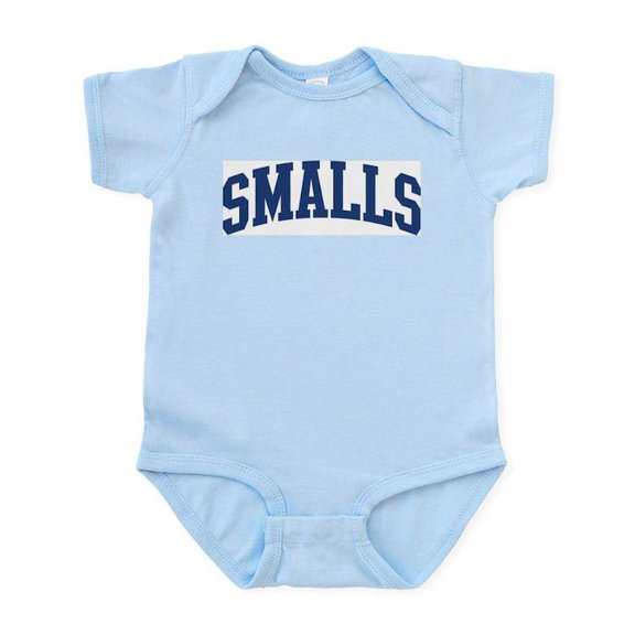 CafePress - SMALLS Design (Blue) Infant Bodysuit - Baby Light Bodysuit, Size Newborn - 24 Months