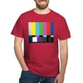 thumbnail image 1 of CafePress - SMPTE Standard Definition Television Color Bars EG - Men's Classic Graphic Cotton T-Shirt, 1 of 4