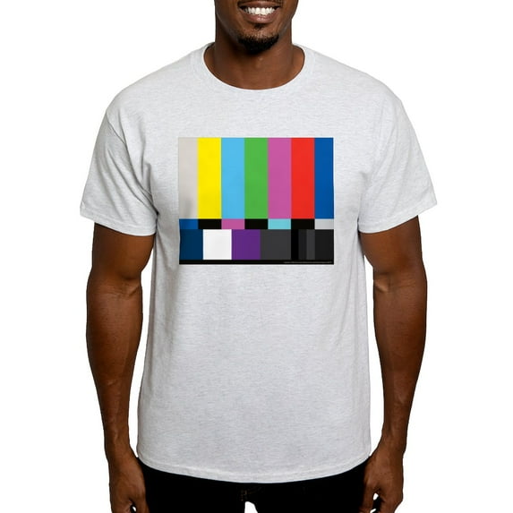 CafePress - SMPTE Standard Definition Television Color Bars EG - Men's Classic Graphic T-Shirt