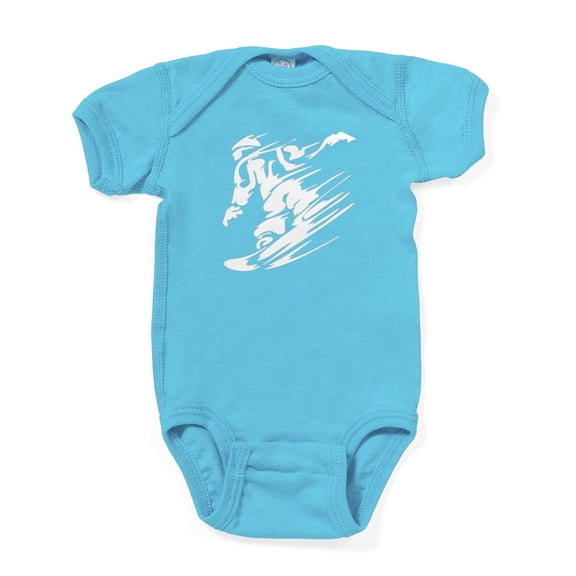 CafePress - SNOWBOARDING! - Cute Infant Bodysuit Baby Romper - Size Newborn - 24 Months