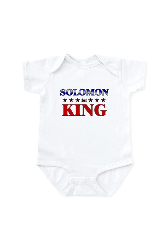 - SOLOMON For King Infant Bodysuit - Baby Light Bodysuit, Size Newborn - 24 Months