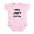 thumbnail image 1 of CafePress - SOMETIMES I WAKE UP GRUMPY Infant Bodysuit - Baby Light Bodysuit, Size Newborn - 24 Months, 1 of 4