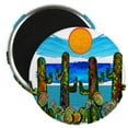 thumbnail image 1 of CafePress - SOUTHWEST VISIONS Magnets - 2.25" Round Magnet, Refrigerator Magnet, Button Magnet Style, 1 of 3