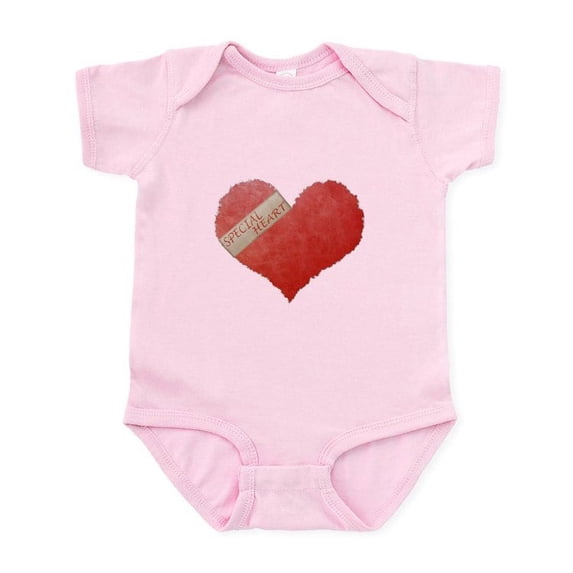 CafePress - SPECIAL HEART Infant Bodysuit - Baby Light Bodysuit, Size Newborn - 24 Months