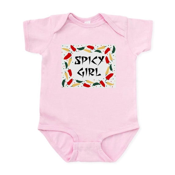CafePress - SPICY GIRL Infant Bodysuit - Baby Light Bodysuit, Size Newborn - 24 Months