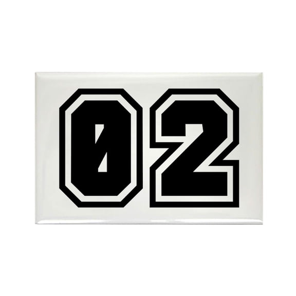 CafePress - SPORTS JERSEY 02 - Rectangle Magnet, 2"x3" Refrigerator Magnet