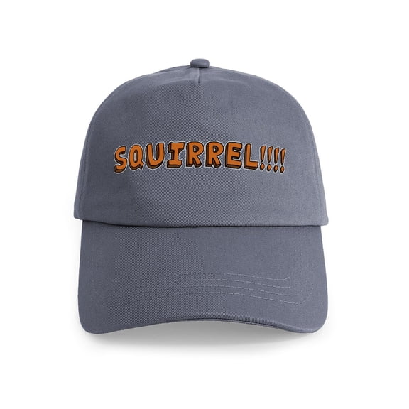 CafePress - SQUIRREL!!!! Cap - Adjustable 100% Brushed Unisex Casual Cotton Baseball Cap, Beige, 1