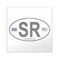 thumbnail image 1 of CafePress - SR Oval Sunriver Oval Sticker - Square Sticker 3" x 3", 1 of 1