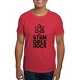 thumbnail image 1 of CafePress - STEM Girls Rock T Shirt - Men's Classic Graphic Cotton T-Shirt, 1 of 4