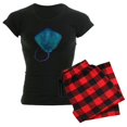 thumbnail image 1 of CafePress - STINGRAY Pajamas - Women's Dark Pajamas, 1 of 5