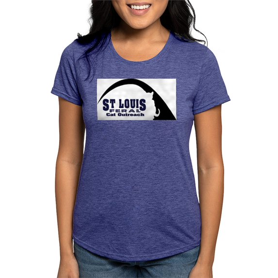 CafePress - STLFCO Women's Deluxe T Shirt - Womens Tri-blend T-Shirt