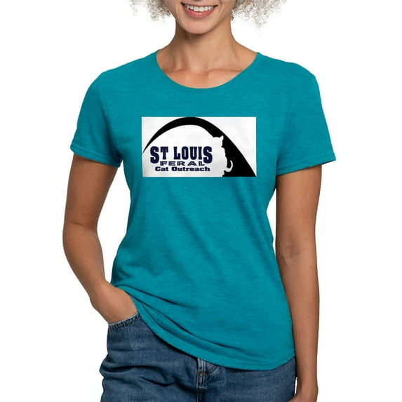 CafePress - STLFCO Women's Deluxe T Shirt - Womens Tri-blend T-Shirt