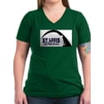 thumbnail image 1 of CafePress - STLFCO Women's V Neck T Shirt - Women's V-Neck Dark T-Shirt, 1 of 1