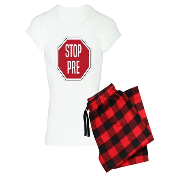 CafePress - STOP PRE - Women's Light Pajamas